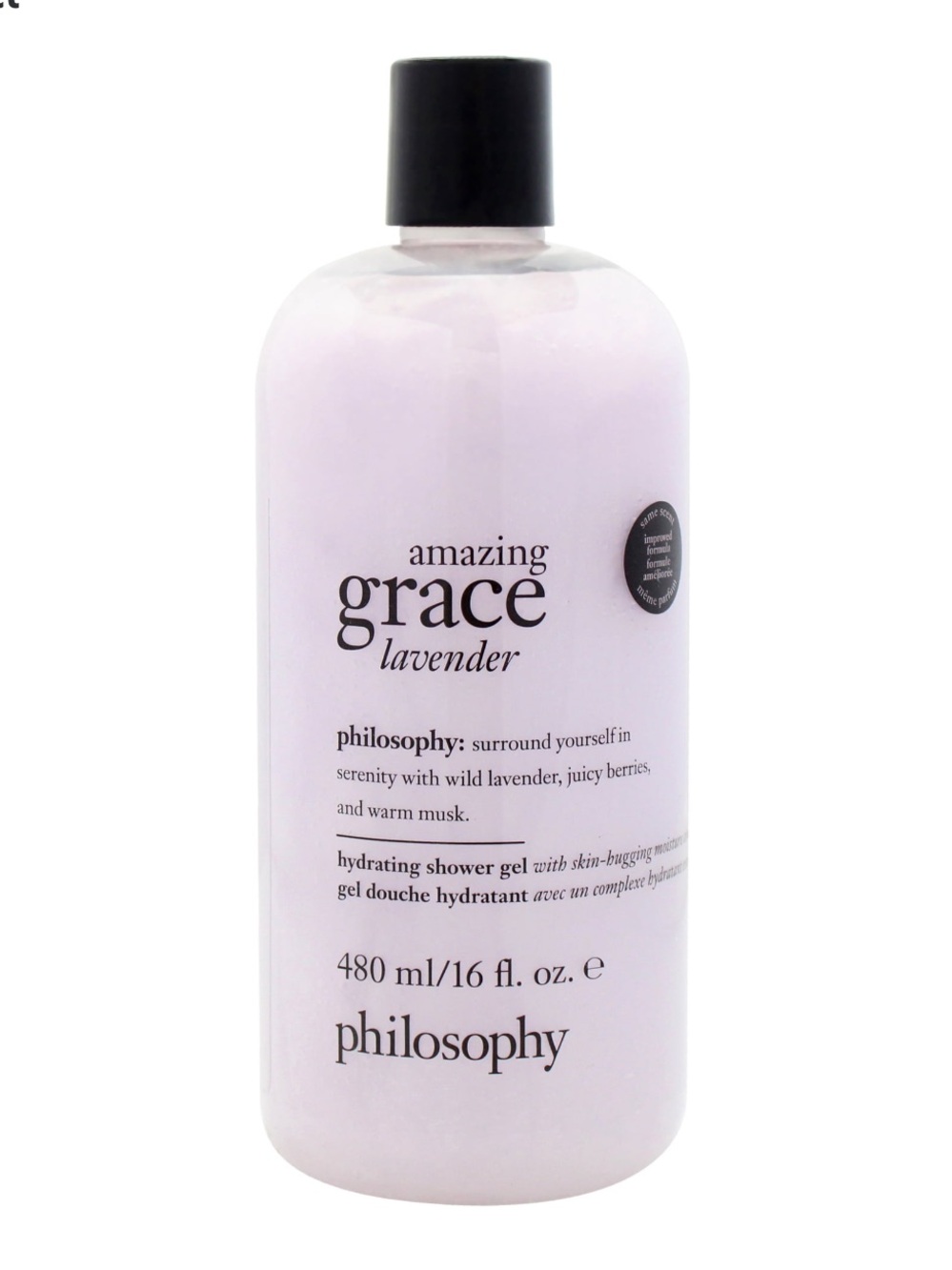 Philosophy Amazing Grace Lavender Hydrating Shower Gel, 16 fl oz NWT